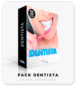 Pack Dentista, Odontologia, 120 Artes Sociais Photoshop