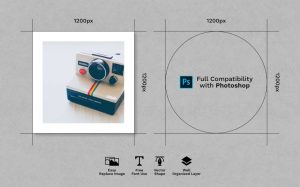 Downloads Gratuitos Pack Polaroid – Artes para Redes Sociais Download Gratuito