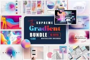 Downloads Gratuitos Pack de Gradientes – Coleção The Supreme Gradient – 1.3Gb