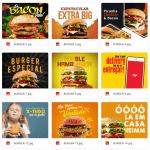 pack hamburgueria artes para redes sociais