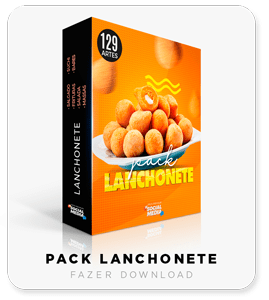 Pack Lanchonete e Restaurante, Download – 350 Artes Sociais Photoshop