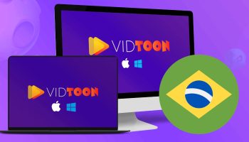 VidToon agora tem suporte em Português.